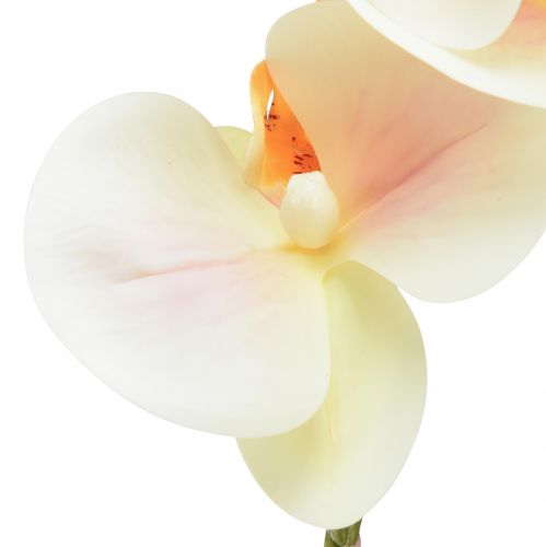 Product Artificial Orchid Cream Orange Phalaenopsis 78cm