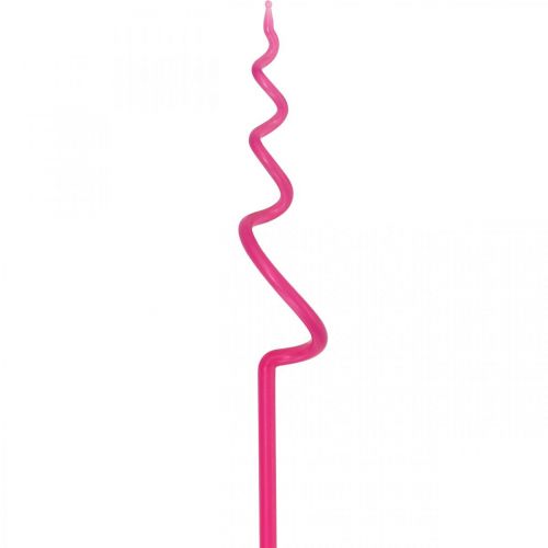 Orchid stick plastic pink support orchid plant stick H64cm