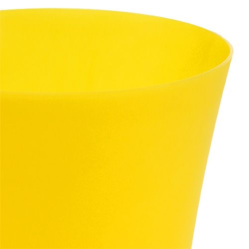 Floristik24 Orchid pot yellow Ø12,5cm H14cm, 1pce