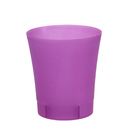 Orchid pot plastic violet Ø12.5cm H14cm