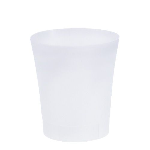 Floristik24 Orchid pot plastic white Ø12,5cm H14cm, 1pce