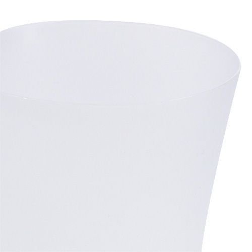 Floristik24 Orchid pot plastic white Ø12,5cm H14cm, 1pce