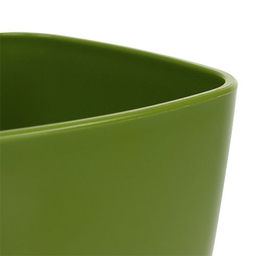 Product Orchid pot glossy Ø12.5cm olive green 1 pc