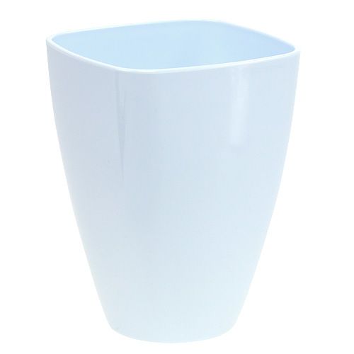 Floristik24 Orchid pot shiny Ø12.5cm white, 1 piece