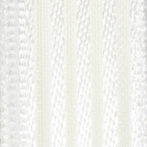 Product Organza ribbon with stripes, gift ribbon, white, 15mm, 20m