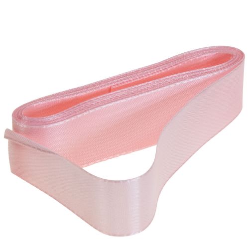 Floristik24 Deco ribbon gift ribbon pink ribbon selvedge 25mm 3m