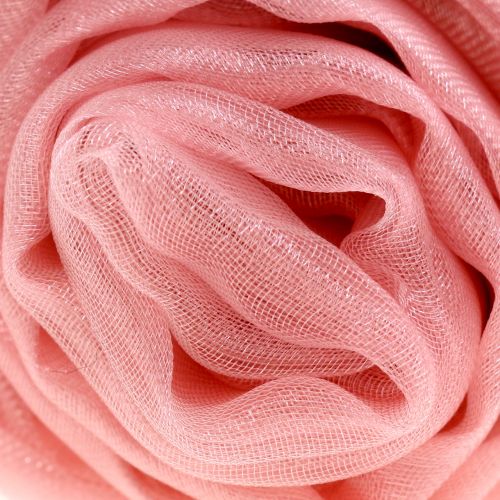 Floristik24 Decoration fabric Organza antique pink 150cm x 300cm