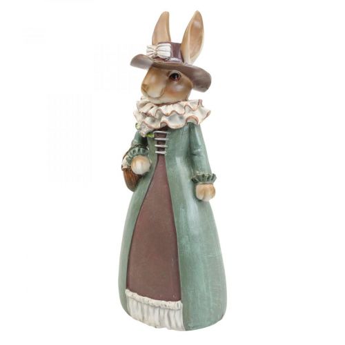 Floristik24 Easter decorations deco rabbits Easter bunny figure pair of rabbits H34cm 2pcs