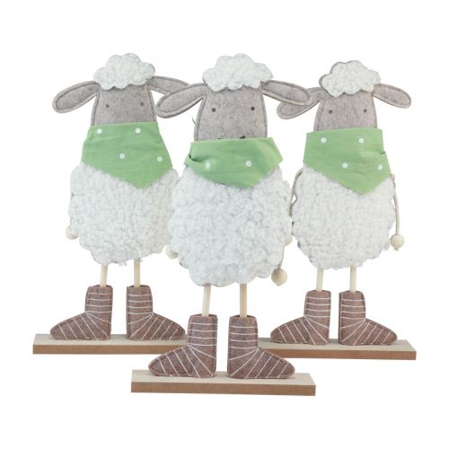 Easter decoration sheep table decoration Easter decoration figures 37cm 3 pieces