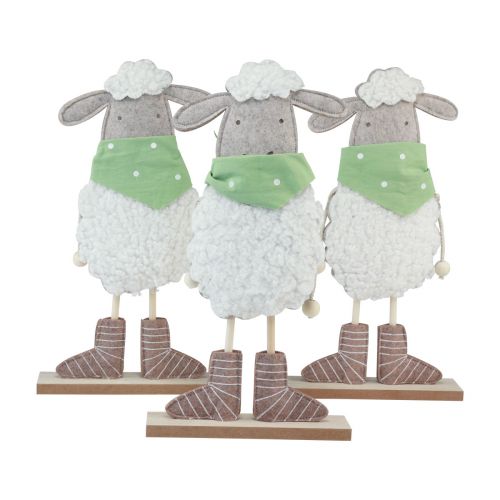 Floristik24 Easter decoration sheep table decoration Easter decoration figures 37cm 3pcs