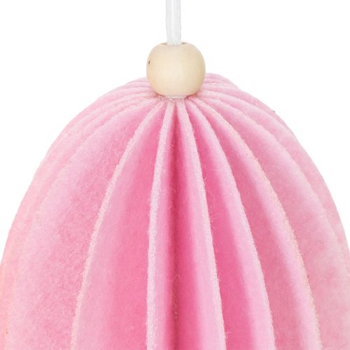 Product Hanging Easter egg decoration for cheerful Easter decoration in the living area and garden, 8cm, 8 pieces