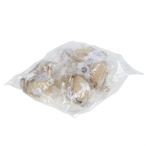 Floristik24 Easter eggs wood with motifs 8pcs