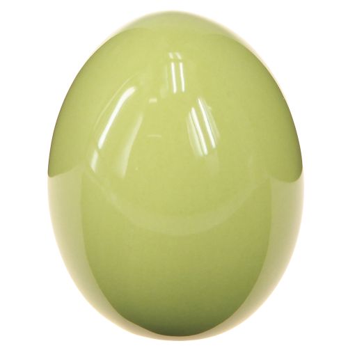 Product Easter Eggs Ceramic Eggs Pastel Shiny Assorted 6×8cm 4 pcs