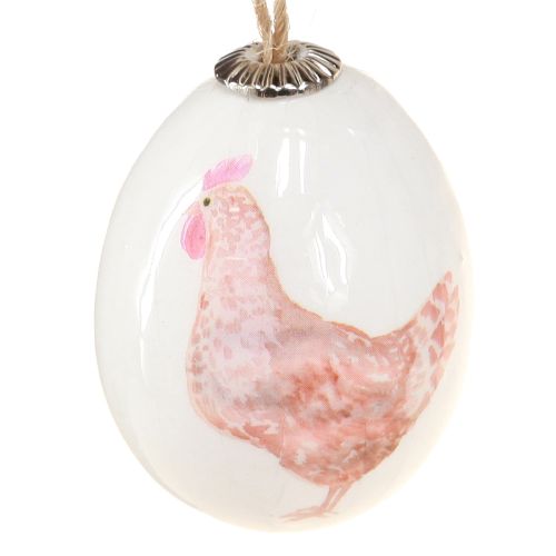 Floristik24 Easter Eggs Plastic with Chicken Green Brown 3.5-5.5cm 24 pcs