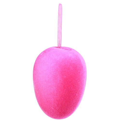 Floristik24 Easter Eggs for Hanging Green Yellow Pink Berry 11cm 4 Pcs