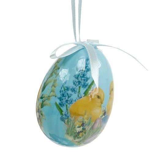 Floristik24 Easter eggs for hanging assorted colors 7cm 6pcs