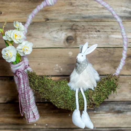 Floristik24 Easter bunny edge seat bunny 20cm figure Easter Easter decoration 4pcs
