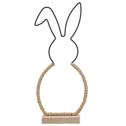 Product Easter bunny table decoration Easter wire boho decoration bunny 32cm