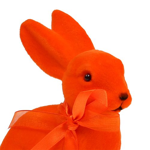 Floristik24 Easter bunny assorted 15cm flocked 4pcs