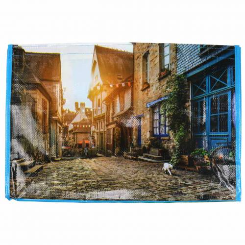 Floristik24 Shopping bag with handles Brittany plastic 45 × 14 × 30cm shopper