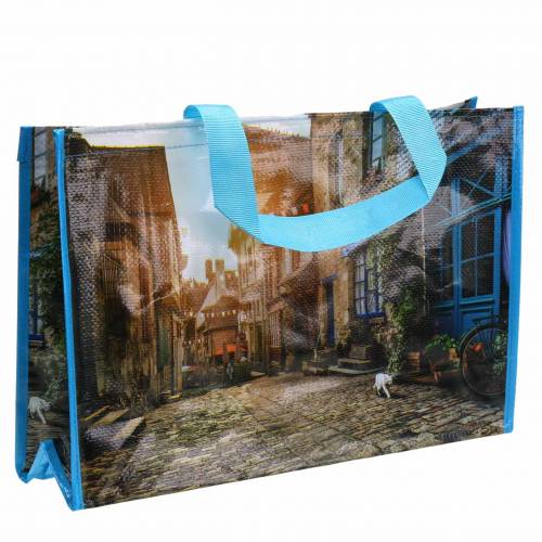 Floristik24 Shopping bag with handles Brittany plastic 45 × 14 × 30cm shopper