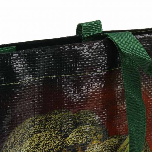 Shopping bag with handles Vegetables plastic 38 × 10 × 39cm
