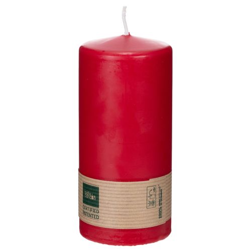Product PURE pillar candle made of natural wax for a cozy atmosphere 13cm