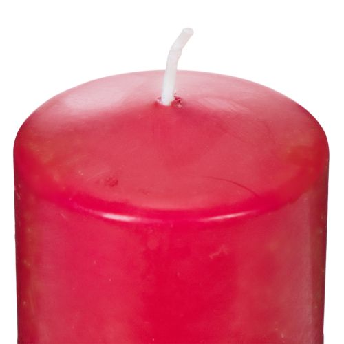 Product PURE pillar candle, natural wax candle for a cozy atmosphere at home, 9cm