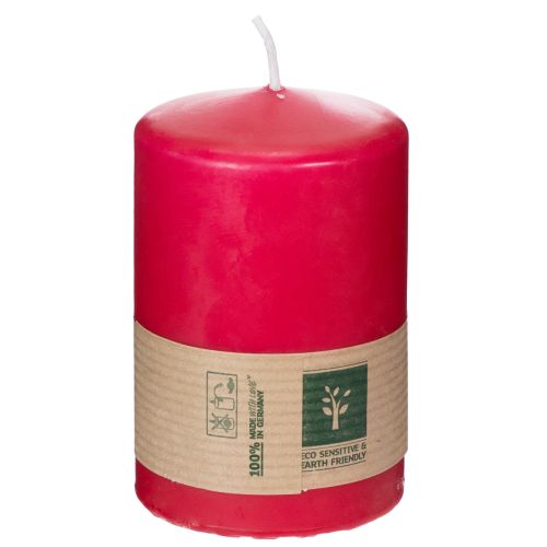 Product PURE pillar candle, natural wax candle for a cozy atmosphere at home, 9cm