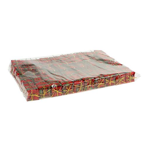 Floristik24 Packet 2.5cm on wire Scottish 60 pcs