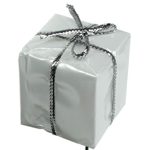 Product Decorative parcel plug white 2.5cm 60pcs