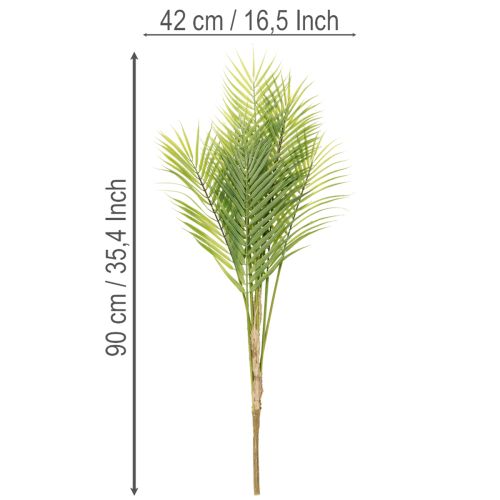 Kunst Palm Branch Artificial Plant for Arrangements 90cm | Floristik24.co.uk