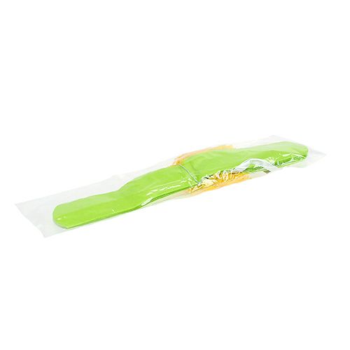 Floristik24 Paper flower Ø28cm for hanging green-white