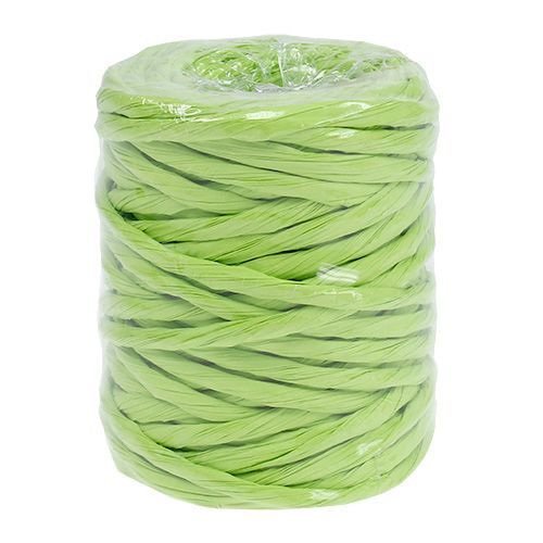 Floristik24 Paper cord 6mm 23m apple green