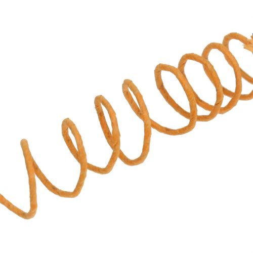 Floristik24 Paper cord wire wrapped Ø0.8mm 22m orange