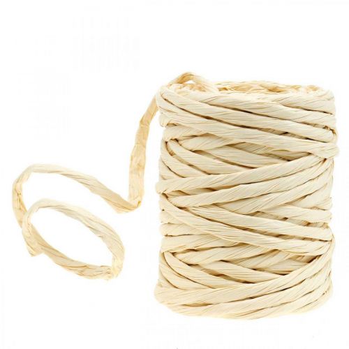 Floristik24 Paper cord 6mm 23m natural