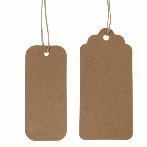 Floristik24 Gift Tag Paper Sign 9.5/8cm 100 pcs