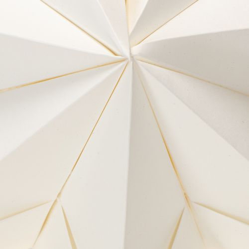 Product Paper star, cream white, large hanging star, 60cm