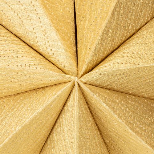 Product Gold paper star for lighting up, Christmas star paper Ø60cm