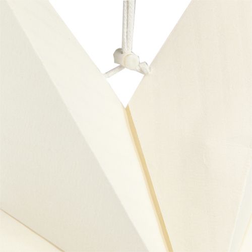 Product Paper Star White Christmas Star for Illumination 60cm 2pcs