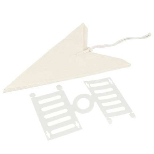 Product Paper Star White Christmas Star for Illumination 60cm 2pcs
