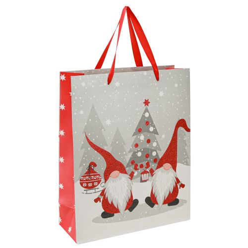 Floristik24 Gift bags paper paper bags gnome 26×10×32cm 2pcs
