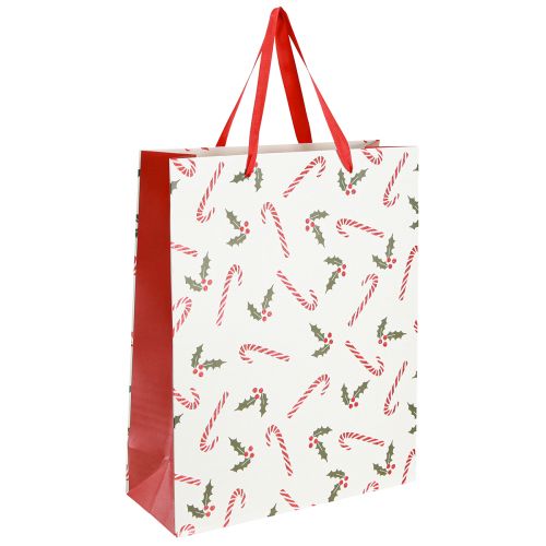 Product Paper bag gift bag candy canes 26×10×32cm 2pcs