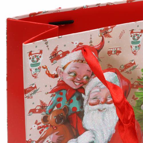 Floristik24 Gift bag paper bag &quot;Santa Claus&quot; H24cm