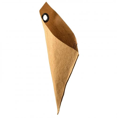 Floristik24 Paper bag for flowers flower bag leather look 10x20cm