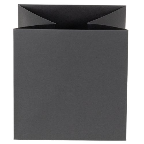 Pumpkin Face Paper Bags for Halloween Decoration, 10.5cm, Black and Orange, Set of 6 | Floristik24.co.uk