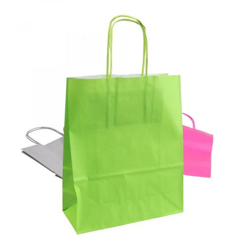 Product Paper bag gift bag paper colored 18×22×8cm 30p