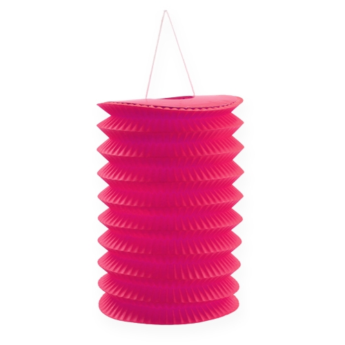 Floristik24 Lampion Train Lantern Pink Ø10cm H13cm 8pcs