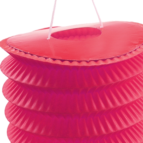 Product Lampion Train Lantern Pink Ø10cm H13cm 8pcs