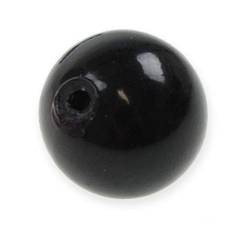 Product Deco beads Ø2cm black 12p